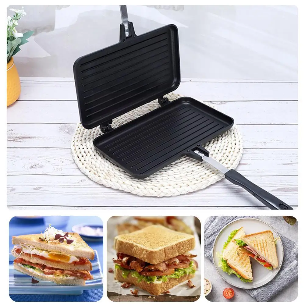 Double-Sided Frying Pan Non-St – обзор и цена Mini Pancake Griddle