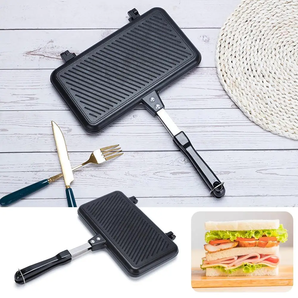Double-Sided Frying Pan Non-St – обзор и цена Mini Pancake Griddle