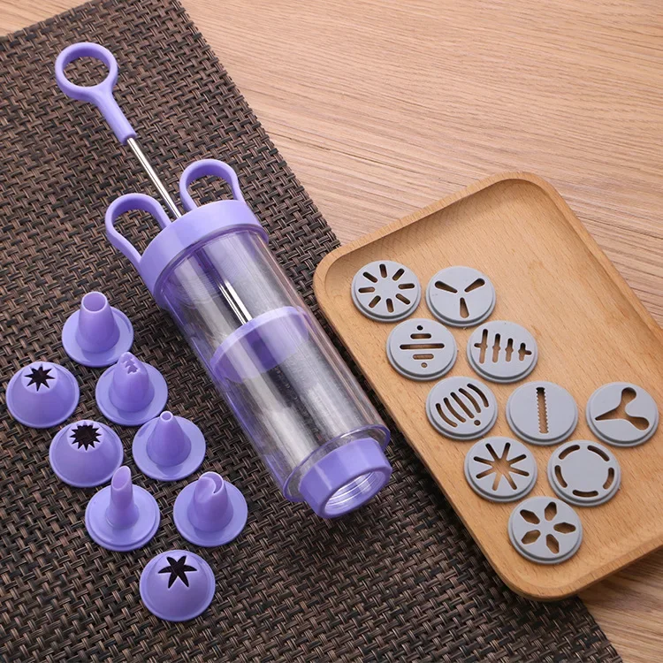 DIY Manual Cookie Press Maker  – обзор и цена Churros Maker Gun