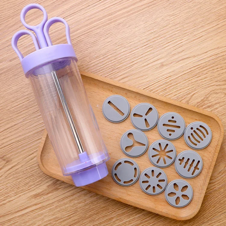 DIY Manual Cookie Press Maker  – обзор и цена Churros Maker Gun