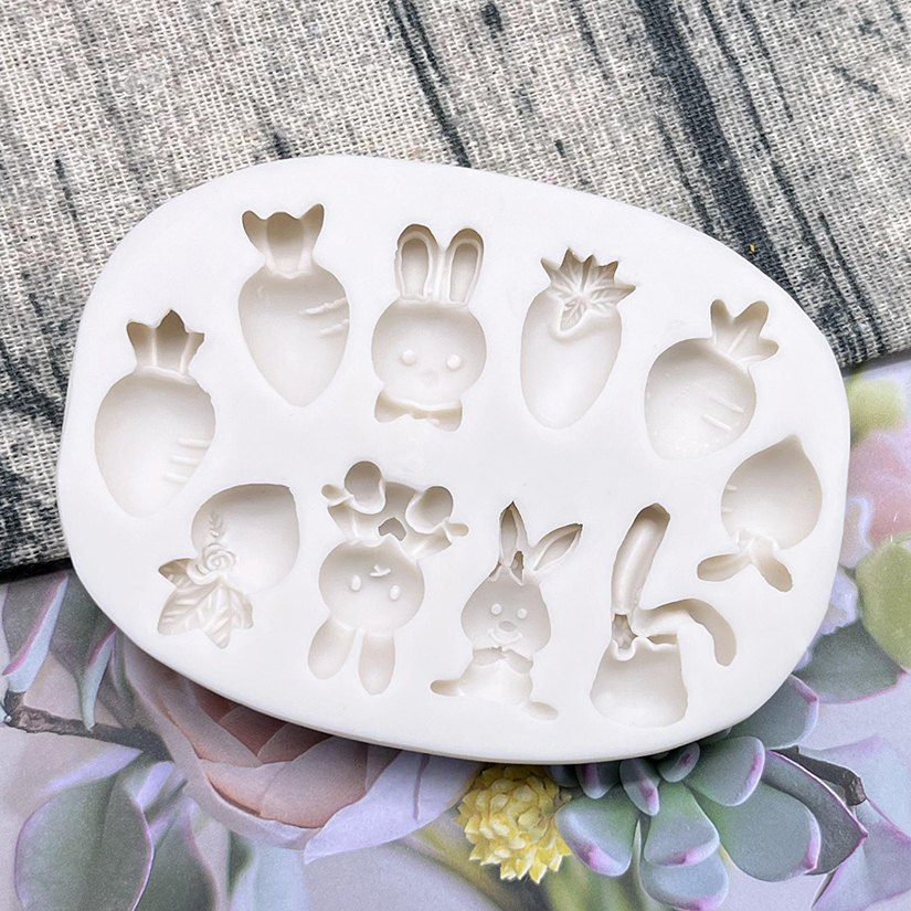 Easter Bunny Rabbit Radish Sil – обзор и цена Bunny Cake Mold