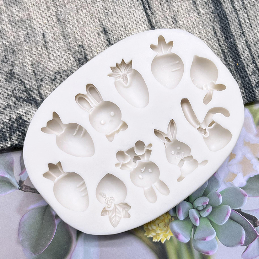 Easter Bunny Rabbit Radish Sil – обзор и цена Bunny Cake Mold