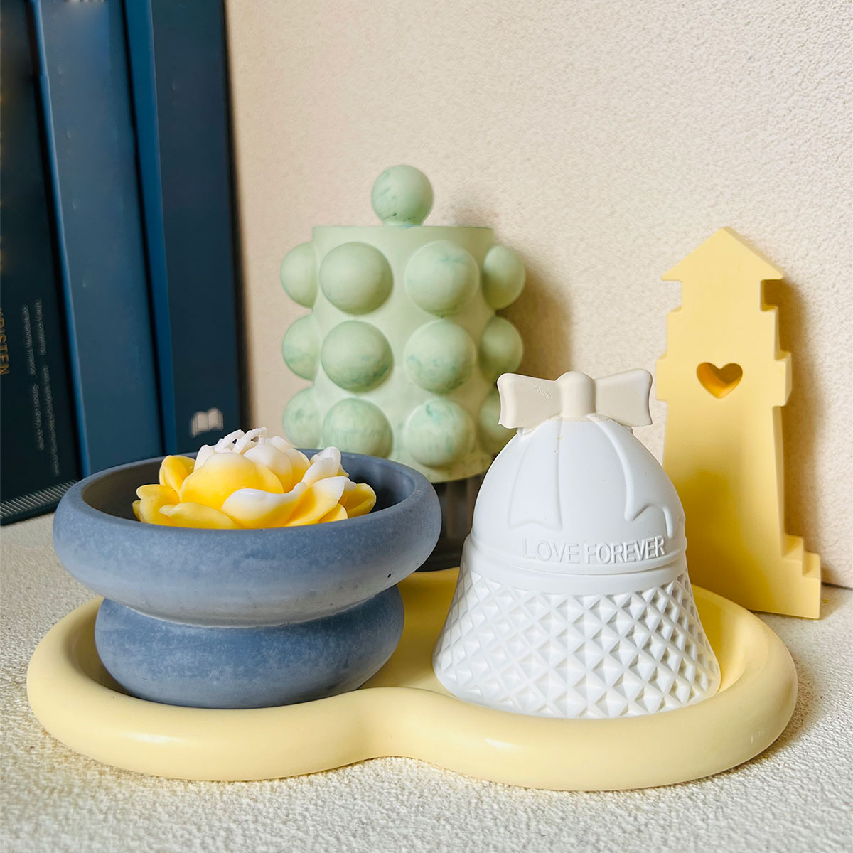 Bubble Jar Candle Vessel Concr – обзор и цена Donut Mold Silicone