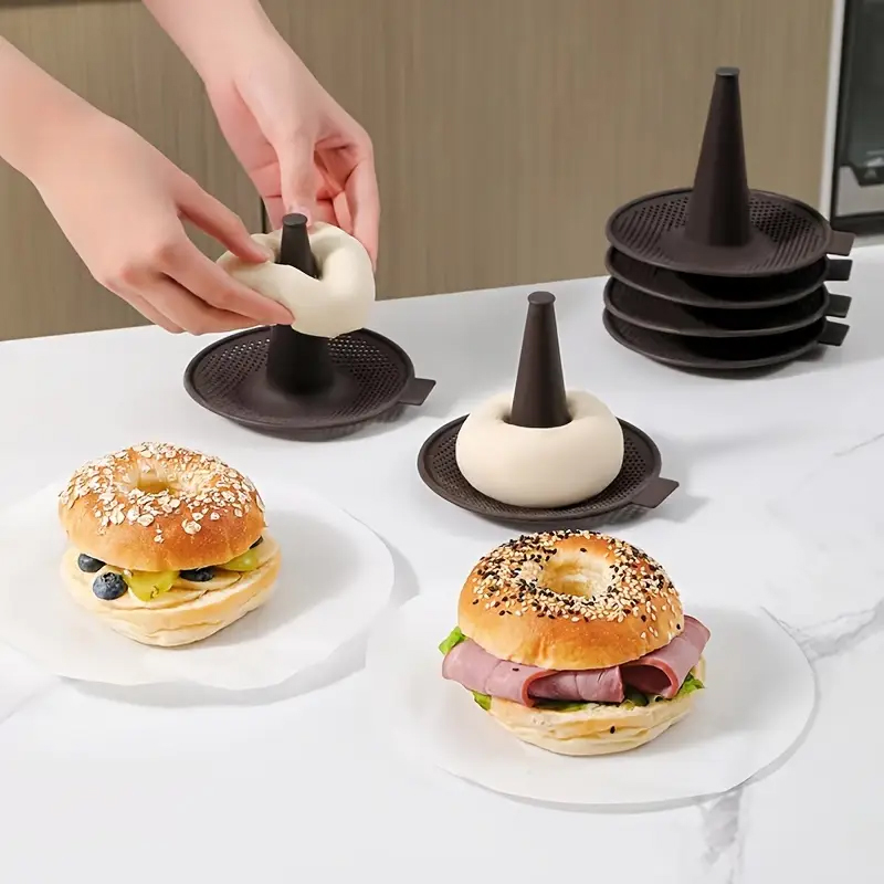 6/12pcs Baking Mold Set Silico – обзор и цена Donut Mold Silicone