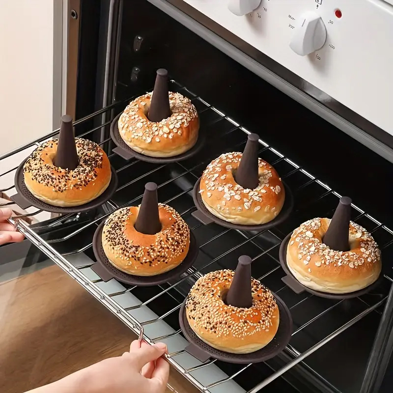6/12pcs Baking Mold Set Silico – обзор и цена Donut Mold Silicone
