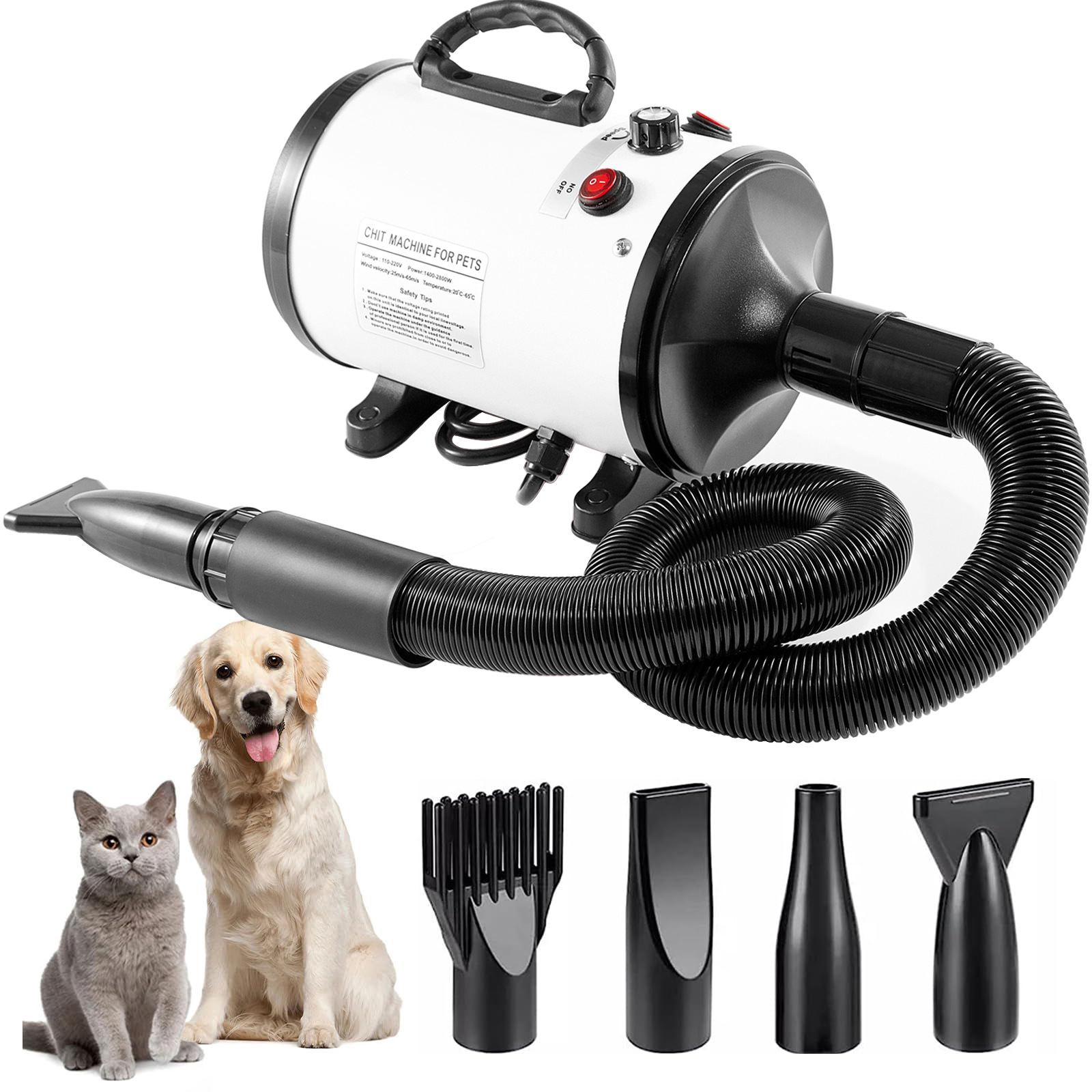 2800W Pet Hair Dryer for Dogs  – обзор и цена Hot Dog Press