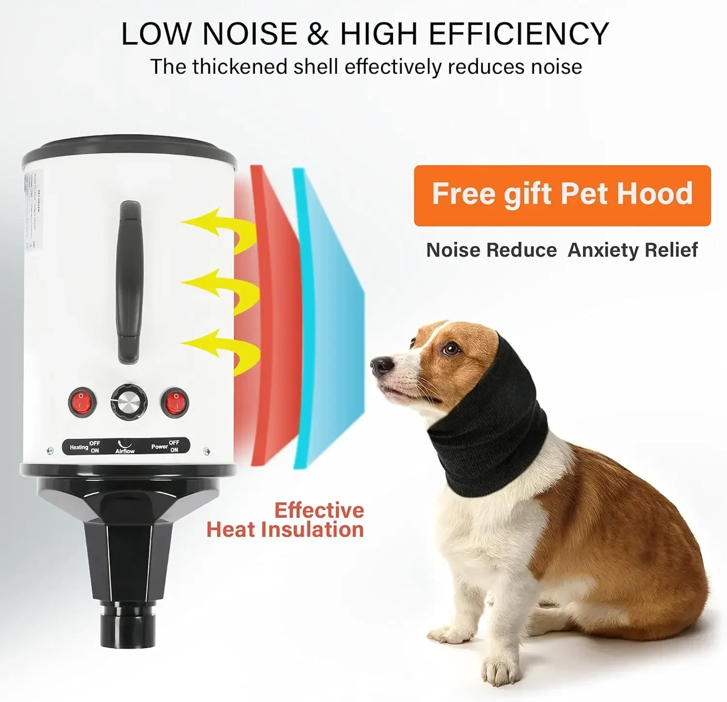 2800W Pet Hair Dryer for Dogs  – обзор и цена Hot Dog Press