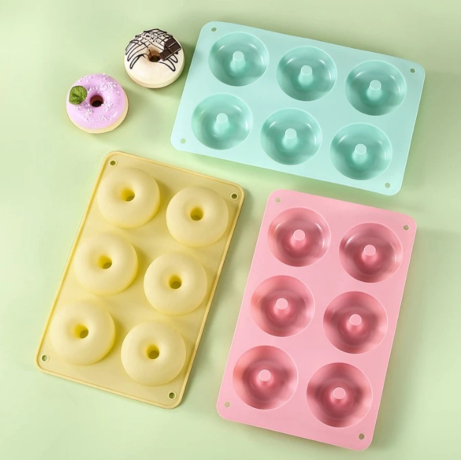 Multi Cavity Heat Resistant Si – обзор и цена Donut Mold Silicone