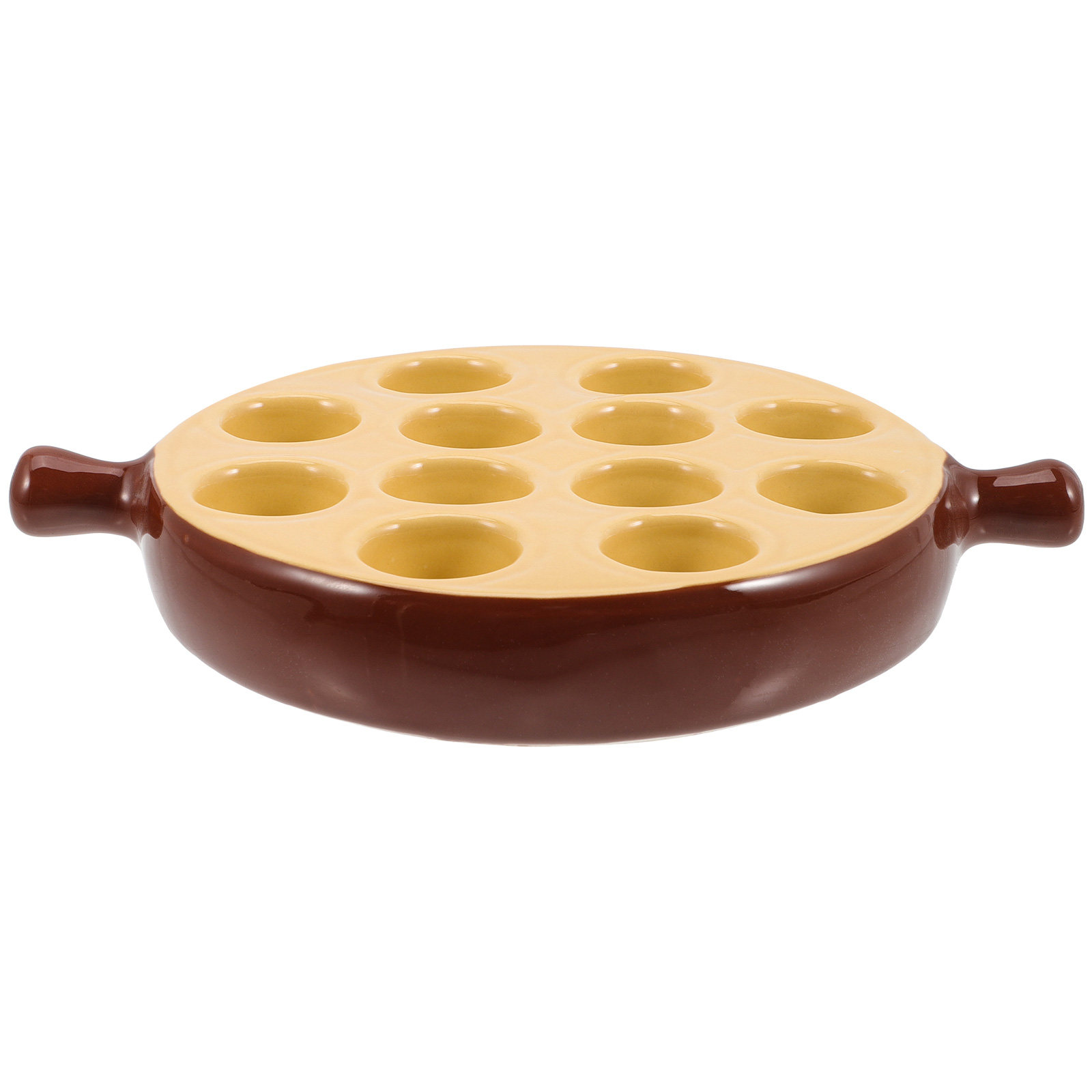 Ceramic Escargot Plate 12 Hole – обзор и цена Takoyaki Grill Plate