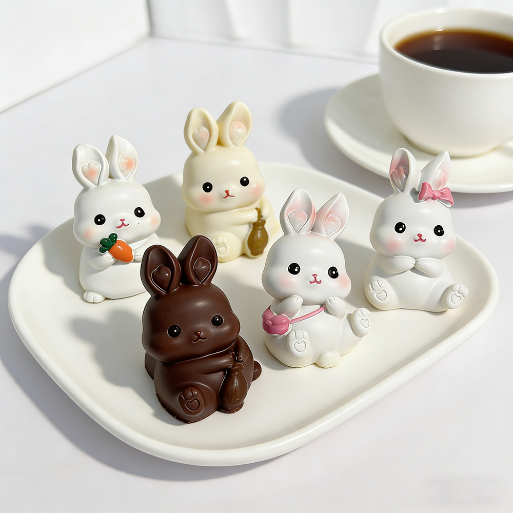 Easter Bunny Silicone Mold Cut – обзор и цена Bunny Cake Mold