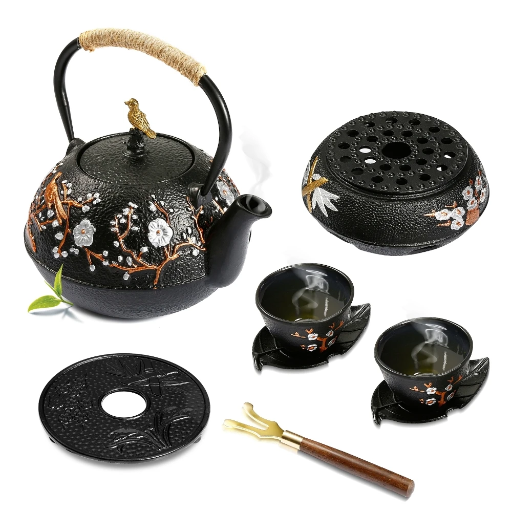Cast Iron Teapot Set with Alco – обзор и цена Cast Iron Corn