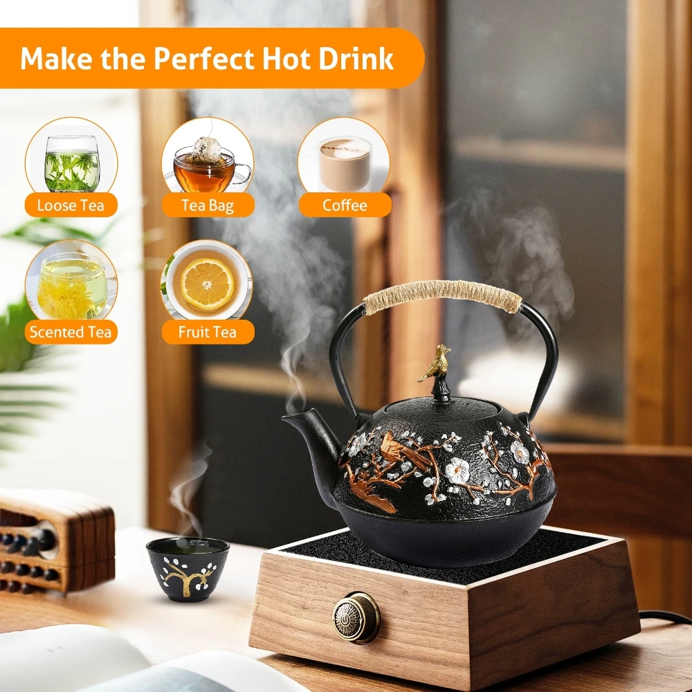 Cast Iron Teapot Set with Alco – обзор и цена Cast Iron Corn