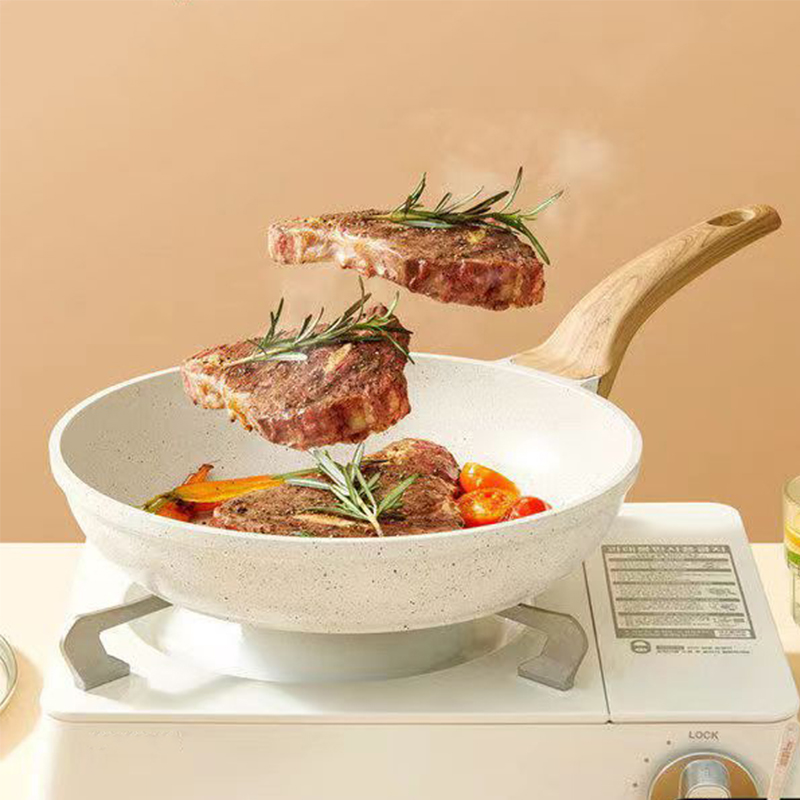 Non-stick Wok Frying Pan Ceram – обзор и цена Danish Pancake Pan