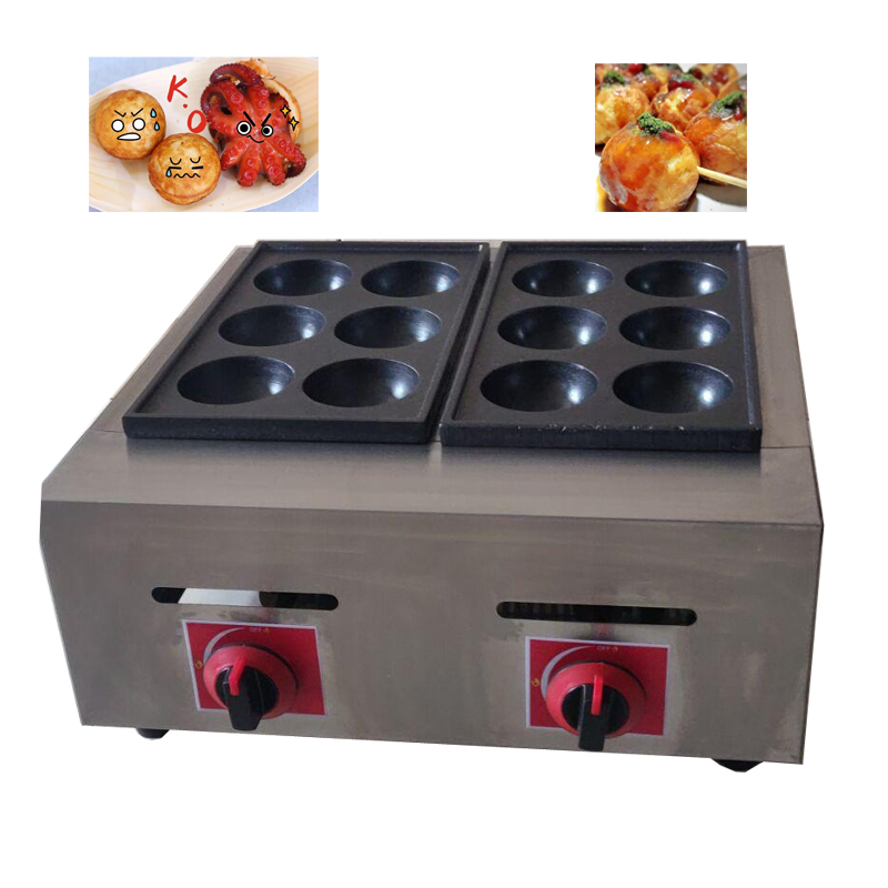 Commercial Electric/Gas Fish B – обзор и цена Takoyaki Grill Plate