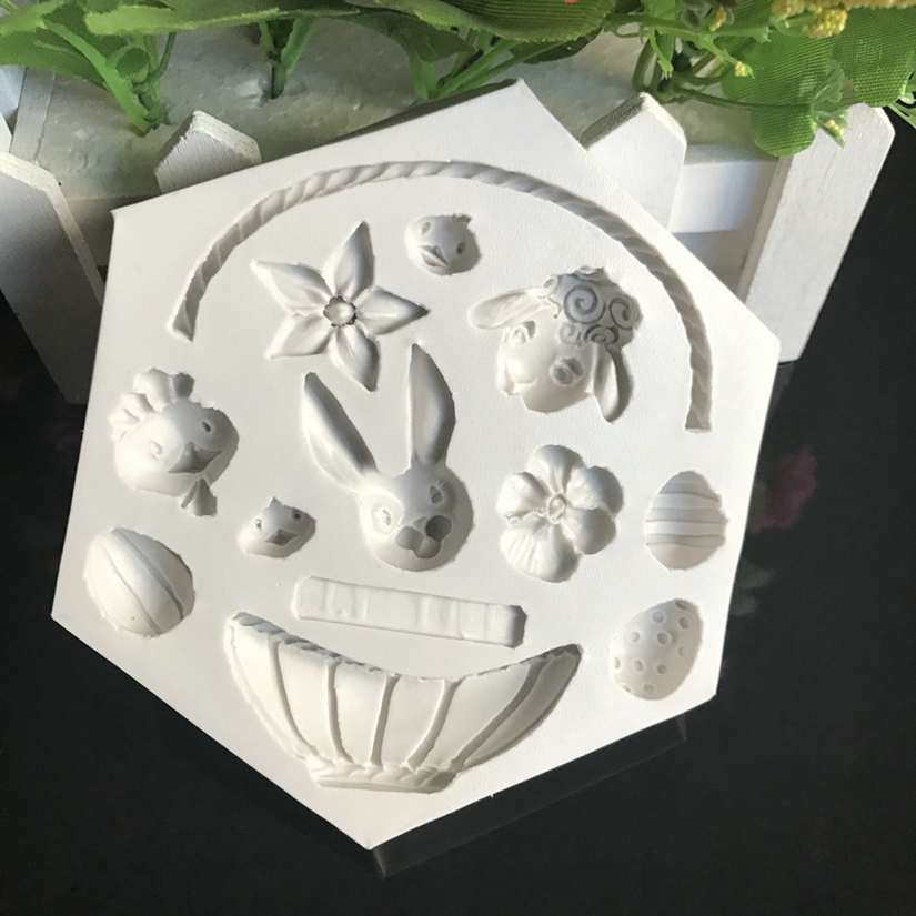 Easter Bunny Silicone Mold Fon – обзор и цена Bunny Cake Mold