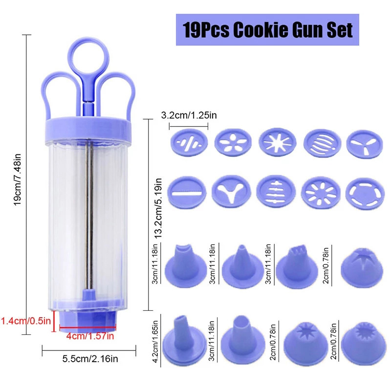 BOZZH DIY Manual Cookie Press  – обзор и цена Churros Maker Gun