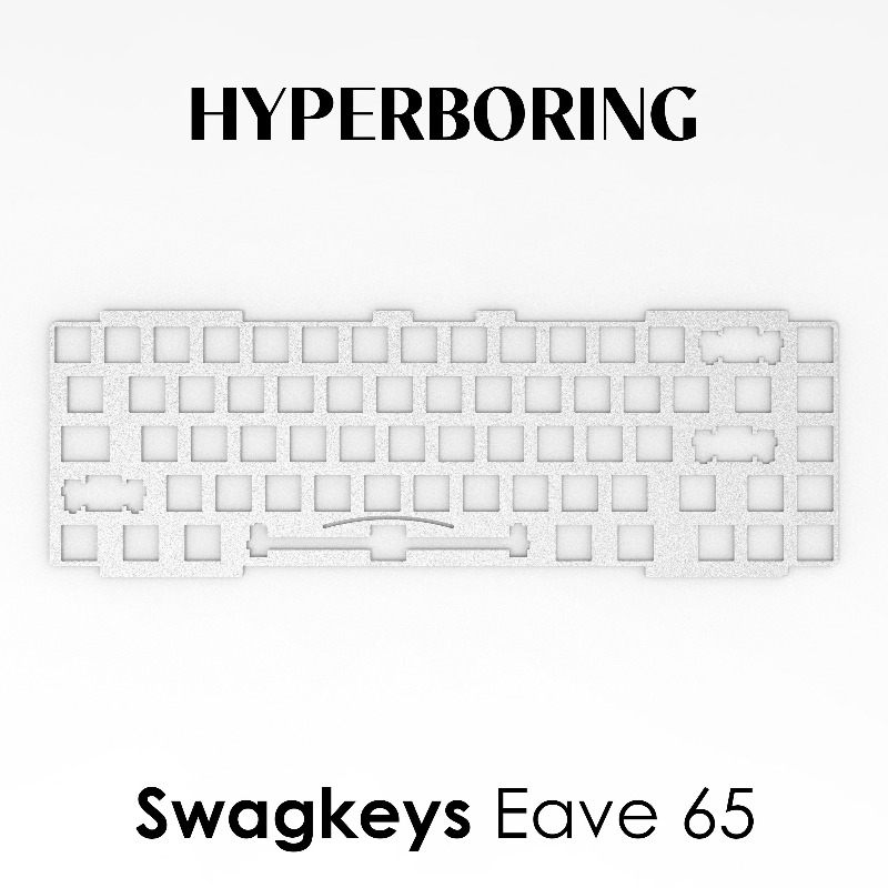 Swagkeys Eave65 Keyboard Posit – обзор и цена Crepe Pan Carbon
