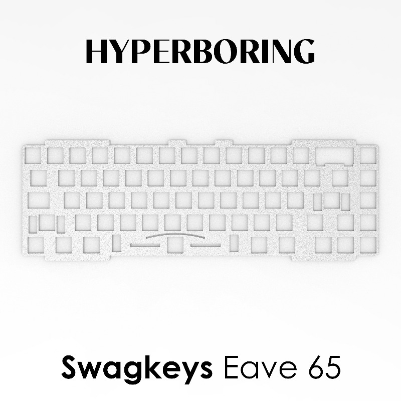 Swagkeys Eave65 Keyboard Posit – обзор и цена Crepe Pan Carbon