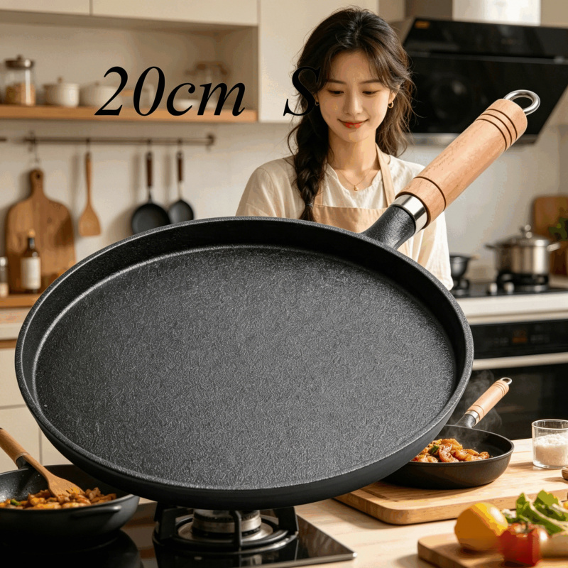 20cm Cast Iron Skillet Wooden  – обзор и цена Cast Iron Corn