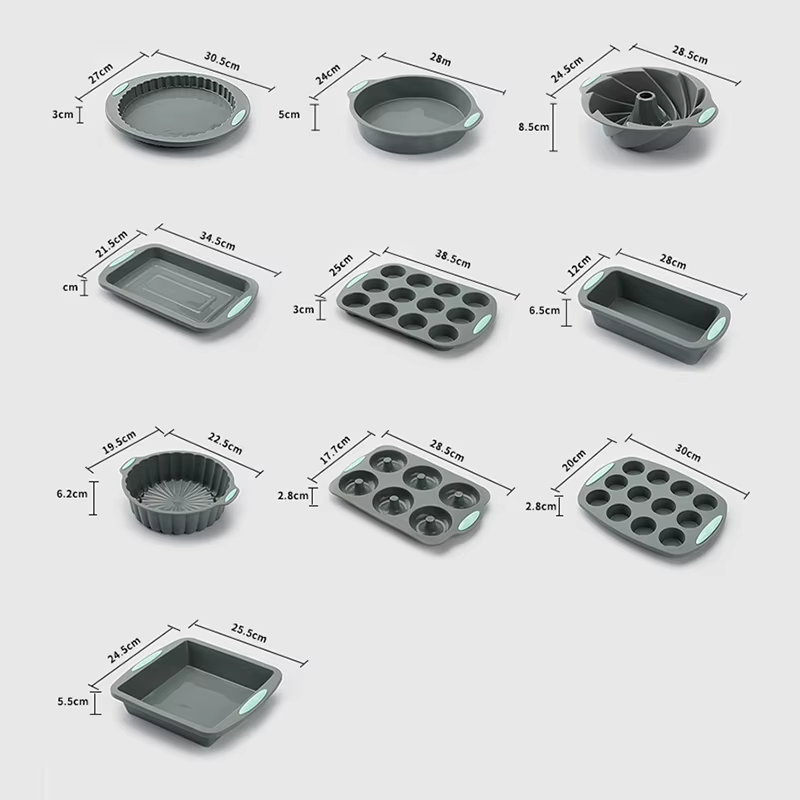 Silicone Fluted Cake Pans Non- – обзор и цена Donut Mold Silicone