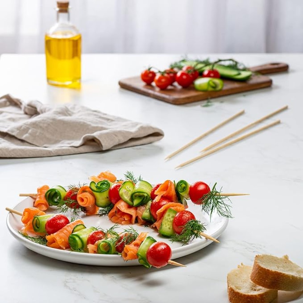 90-1350Pcs BBQ Skewers Bamboo  – обзор и цена Corn Dog Stick