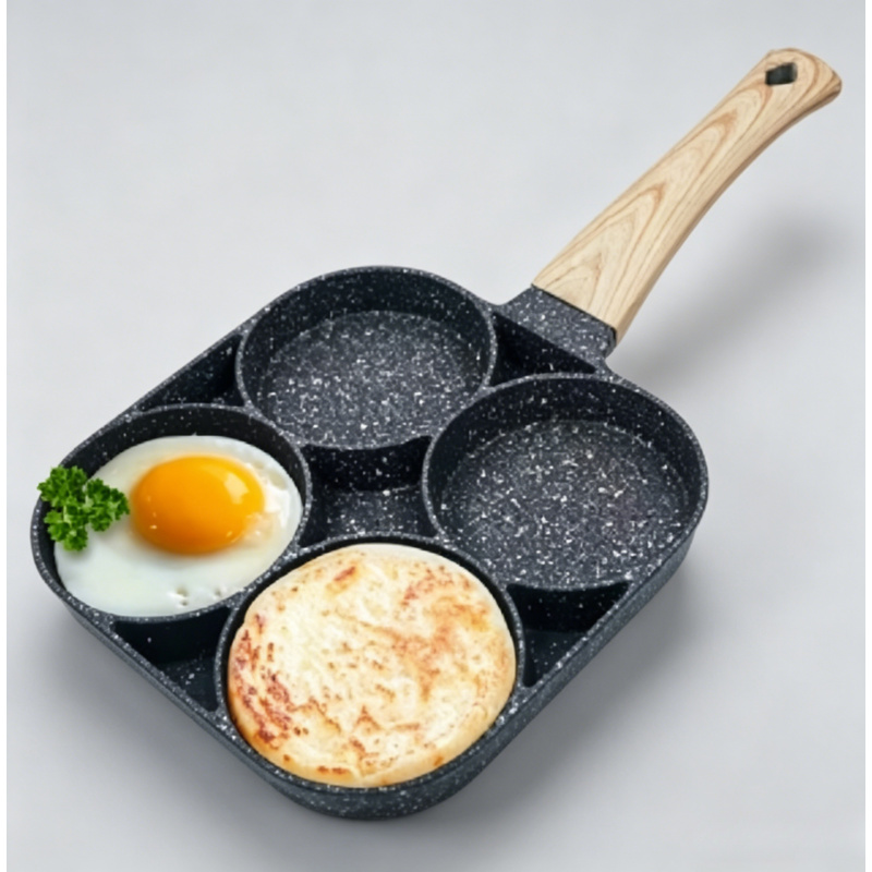 2/4-Hole Frying Pot Pan Thicke – обзор и цена Mini Pancake Griddle